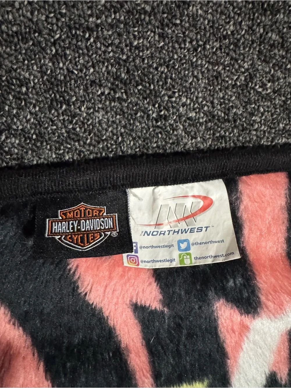 Harley-Davidson Fleece Blanket